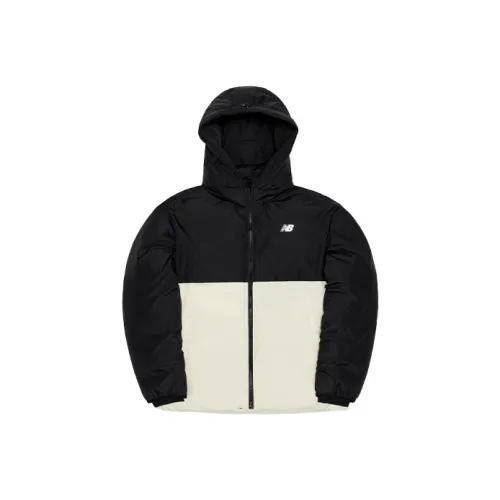New Balance совместный бренд Черный/Белый Мужской Пуховик