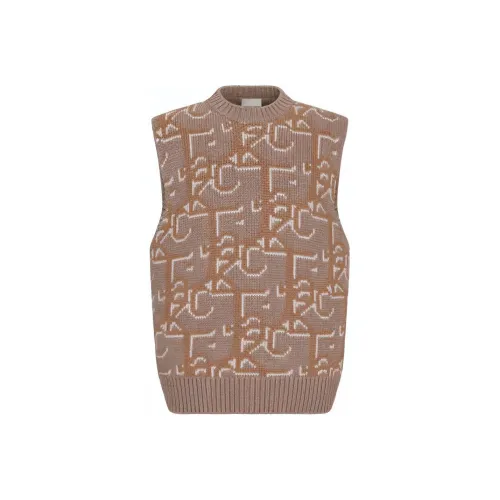 DIOR x Travis Scott FW22 Жилет Мужской Коричневый