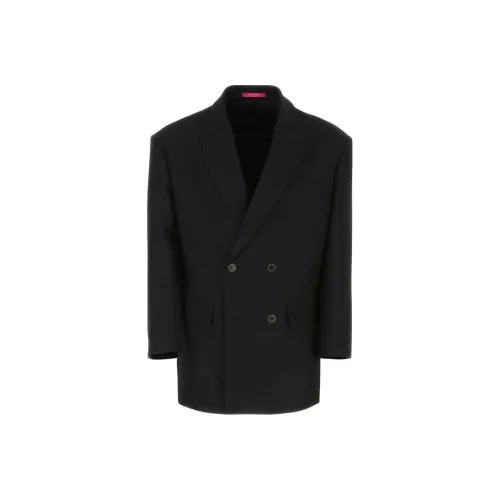 Valentino FW22 Бизнес-костюм Пальто Мужской Черный