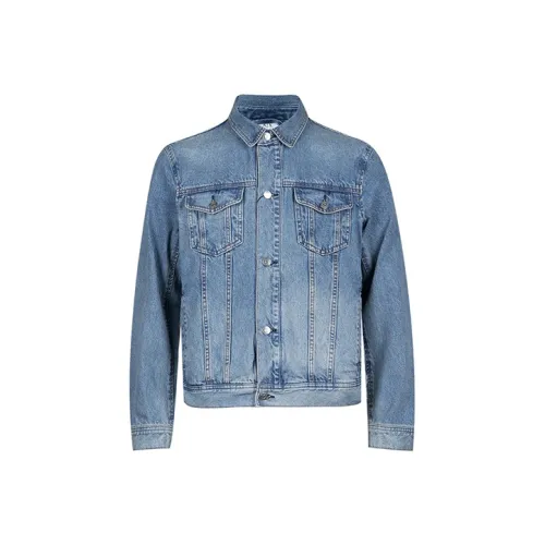 ARMANI EXCHANGE Синий Мужской Джинсовые Куртки