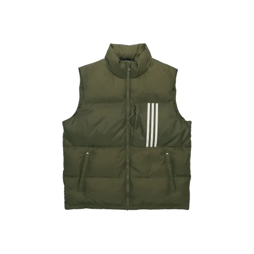 ADIDAS NEO Army Green Мужской пуховый жилет