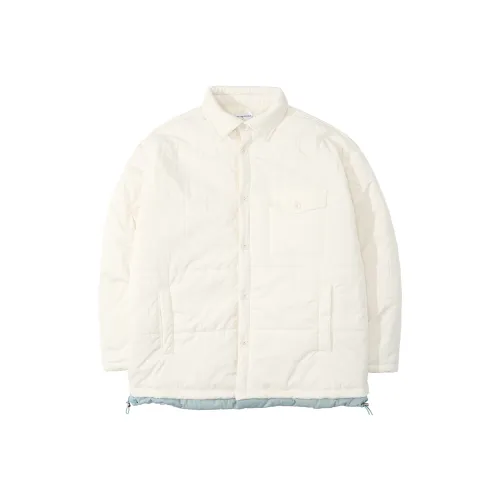 UNVESNO Хлопковый пуховик унисекс цвет экрю