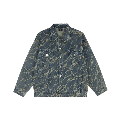 XINYINSU Denim Jacket Unisex Blue XINYINSU Деним Куртка Унисекс Синий