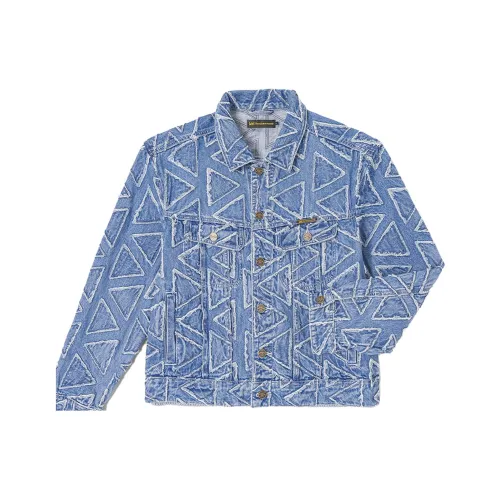 Lee x RANDOMEVENT Средне-голубая унисекс джинсовая куртка