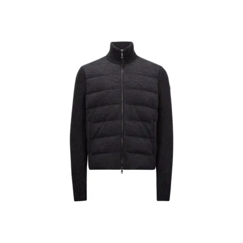 Moncler Куртки и Пальто Мужской Темно-Серый