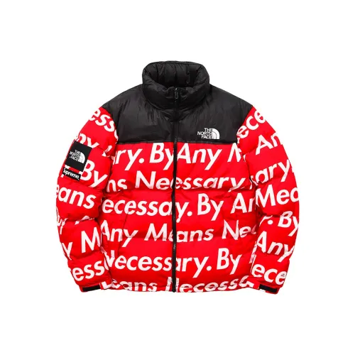 Supreme Пуховик Зимний Унисекс Красный