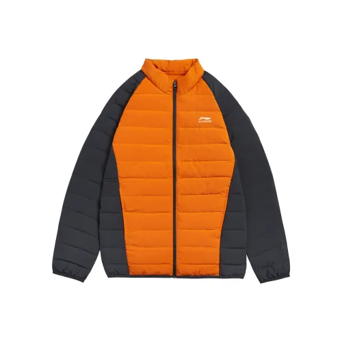Подкладка Пуховик Унисекс Джем Апельсин Угольно-черный