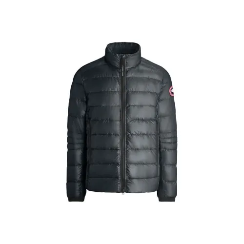 Canada Goose Canada Goose Crofton Пуховик Зимний Мужской Угольный Черный