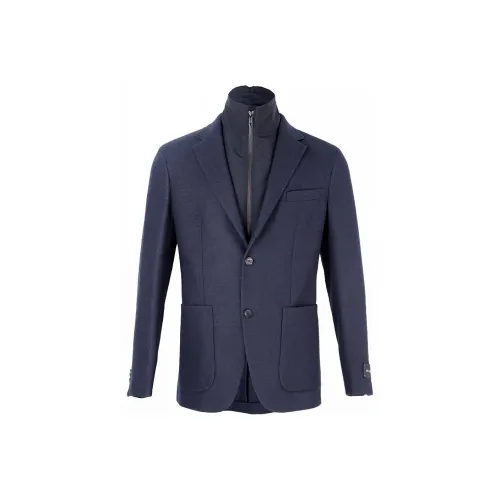 Ermenegildo Zegna Темно-синий Мужской Деловые костюмы