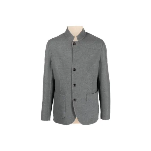 BRUNELLO CUCINELLI Серый Мужской Деловые костюмы