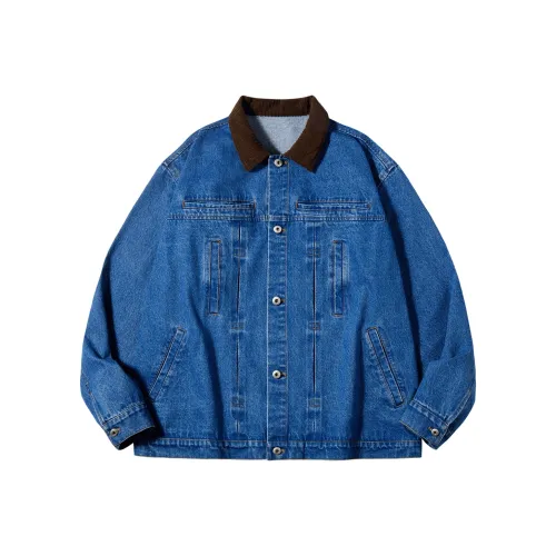 PSO Brand Синий Унисекс Джинсовые куртки