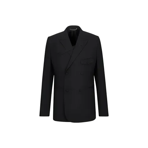DIOR SS22 Бизнес-костюм Пальто Мужской Черный