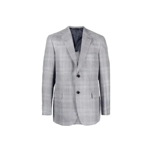 BRIONI Бизнес-костюм Пальто Мужской Серый