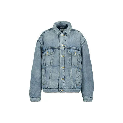 Balenciaga FW22 Denim Jacket Unisex Light Blue Баленсиага FW22 Деним Куртка Унисекс Светло-Синий
