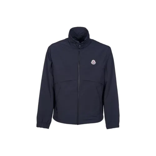 MONCLER Мужские синие куртки