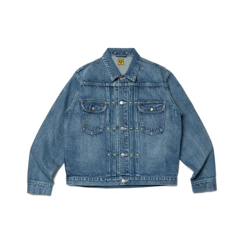 HUMAN MADE SS23 Синий Унисекс Джинсовые куртки