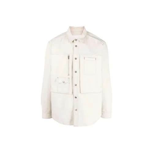 ISABEL MARANT Белый Мужской Куртки