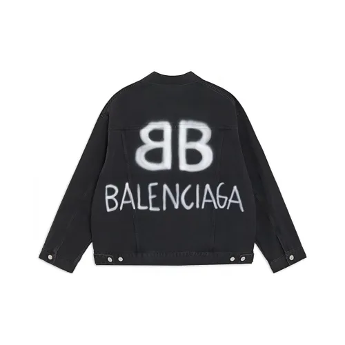 Balenciaga Denim Jacket Men's Black