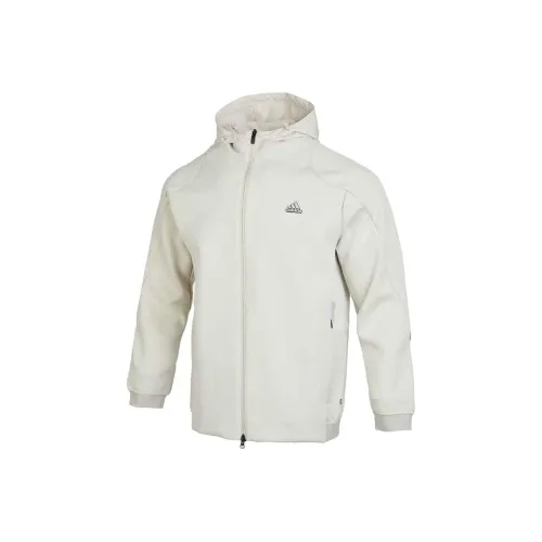 Adidas Куртка Мужская Прозрачная Коричнево-Серая