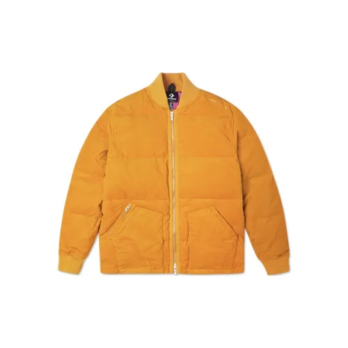 Конверс Вельвет Желтый Мужские Пуховики