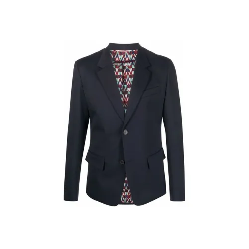 Valentino SS22 Бизнес-костюм Мужской Темно-синий