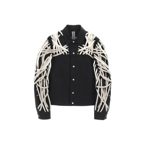 RICK OWENS совместный бренд RO Куртка Мужская Черная