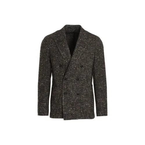 Tagliatore Коричневый Мужской Деловой костюм