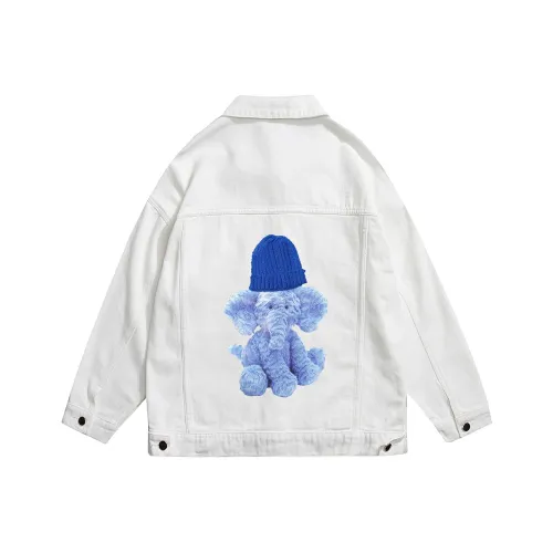 JASONWOOD Loose Fit Denim Jacket Unisex