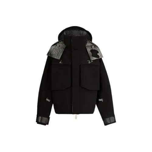 LOUIS VUITTON FW21 Хлопковый пуховик Мужской Черный