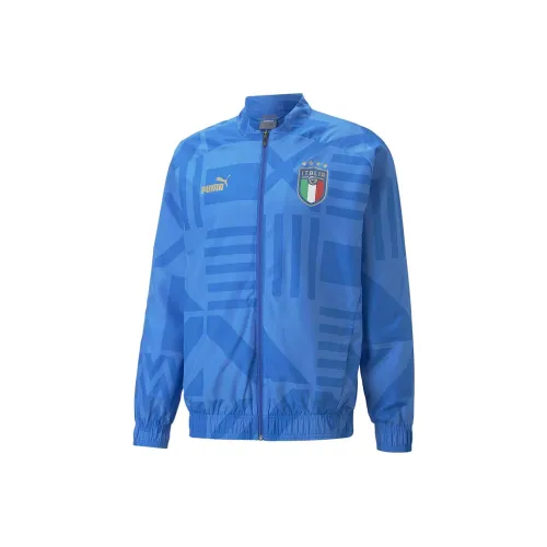 PUMA FICG Home Prematch Синий Мужской Куртки