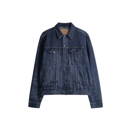 GAP co-brand Синий Мужской Джинсовые куртки