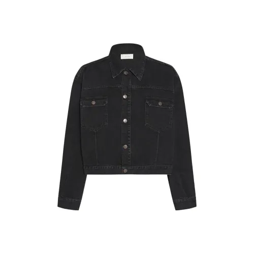 THE ROW Мужские черные джинсовые куртки