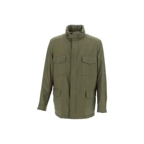 Loro Piana Зеленый Мужской Куртки