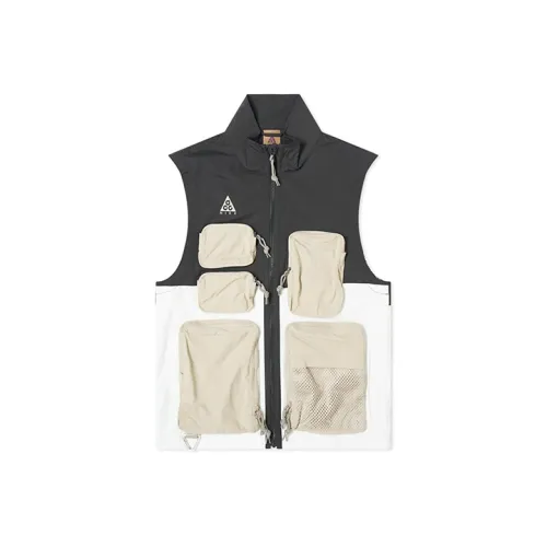 Nike Черный Белый Мужской жилет