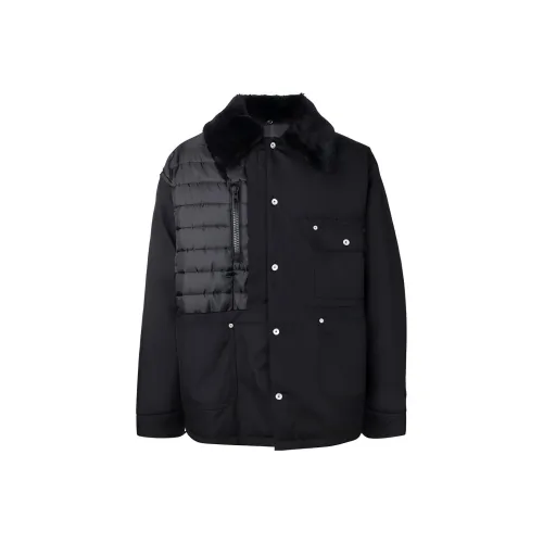 Maison Margiela Черные Мужские Пуховики