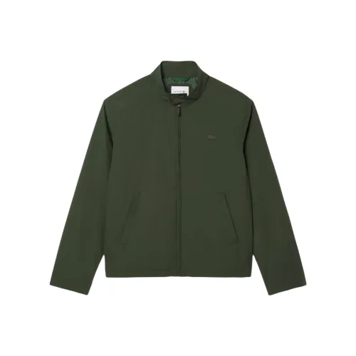 LACOSTE Collaboration HCF/Каменно-черный Зеленый Мужские Куртки