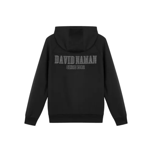 DAVID NAMAN Черные Мужские Куртки