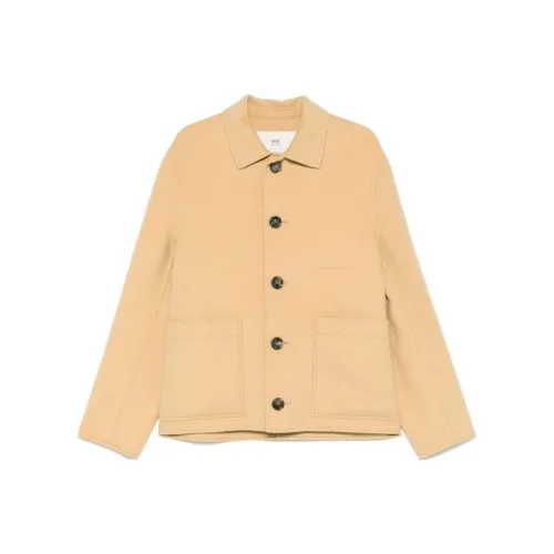 AMIPARIS FW24 Куртки и Пальто Мужской Светлый Бежевый