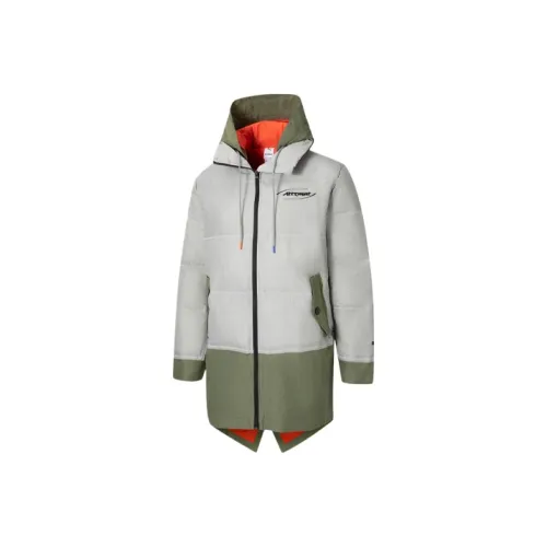PUMA Lime Gray Men's Down Jackets (Пуховики)