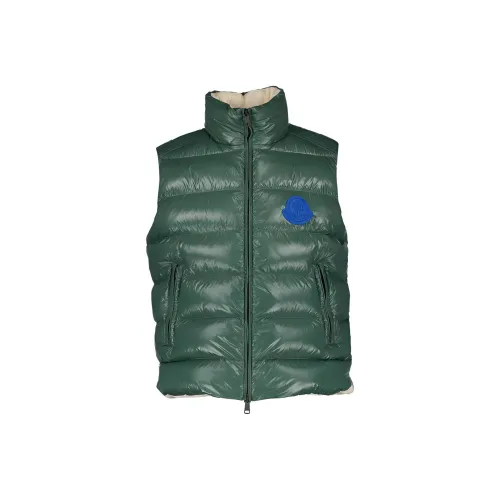 MONCLER Зеленый Мужской Жилеты