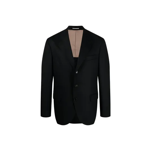 BRUNELLO CUCINELLI Бизнес-костюм Пальто Мужской Черный