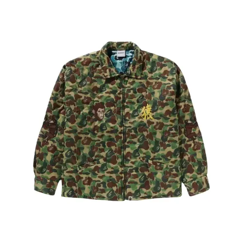 A BATHING APE x READYMADE BAPE x READYMADE SS24 Куртки Пальто Унисекс Зеленый