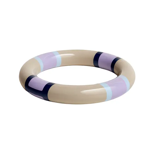 HERMES Лакокрасленное дерево HORNS Браслеты Женские Серый