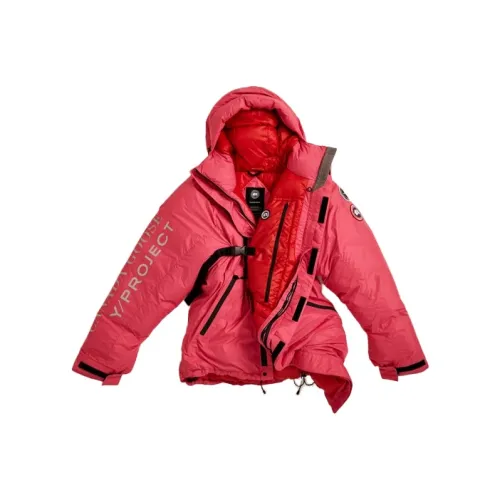 Canada Goose Y/Project Collaboration Series Розовый Унисекс Пуховики