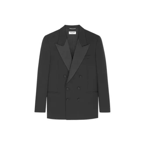 SAINT LAURENT SS22 Бизнес-костюм мужской черный