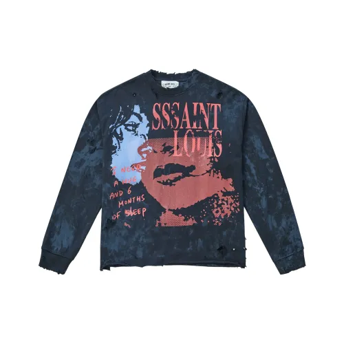 SSSAINT LOUIS Толстовка Унисекс Черный