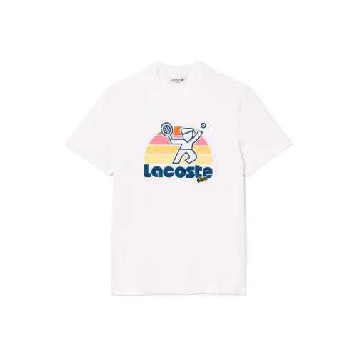 LACOSTE Collaboration Белая Мужская Футболка