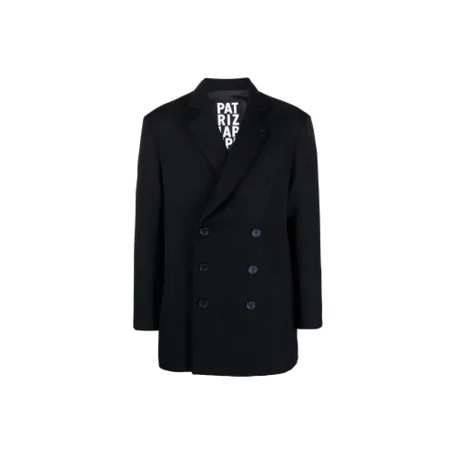 Patrizia Pepe Бизнес-костюм Пальто Мужской Морской Синий