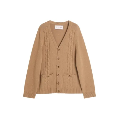 Valentino SS25 Трикотаж Мужской Светлый Верблюжий