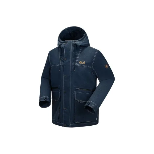 JACK WOLFSKIN Denim Royal Blue/1111 Мужские Ветровки